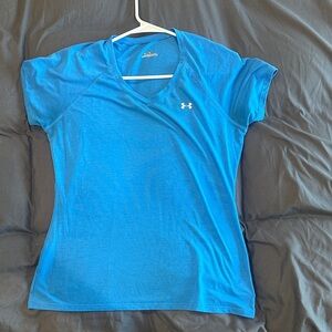 Under Armour Women's Vibrant Blue Short Sleeve Tee